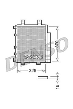 DENSO DCN35003 — Radiator aer condiționat