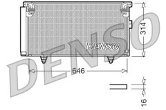 DENSO DCN36001 — Radiator aer condiționat