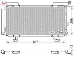 DENSO DCN36004 — Radiator aer condiționat