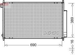 DENSO DCN40016 — Radiator aer condiționat