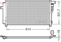 DENSO DCN41009 — Radiator aer condiționat