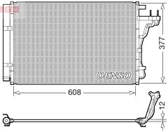 DENSO DCN43004 — Radiator aer condiționat