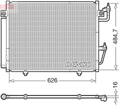 DENSO DCN45009 — Радиатор кондиционера