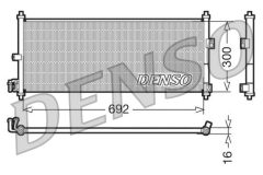 DENSO DCN46011 — Radiator aer condiționat