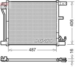 DENSO DCN46018 — Radiator aer condiționat