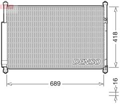 DENSO DCN47006 — Radiator aer condiționat