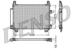 DENSO DCN50001 — Радиатор кондиционера