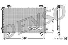 DENSO DCN50008 — Radiator aer condiționat