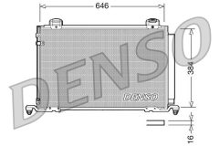 DENSO DCN50026 — Radiator aer condiționat