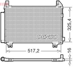 DENSO DCN50107 — Радиатор кондиционера