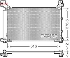 DENSO DCN50133 — Радиатор кондиционера