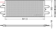 DENSO DCN99053 — Радиатор кондиционера