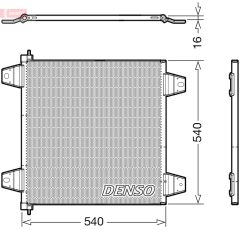 DENSO DCN99065 — Радиатор кондиционера