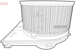DENSO DEA02004 — Моторчик печки