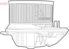 DENSO DEA07009 — Моторчик печки