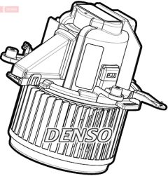 DENSO DEA07024 — Моторчик печки