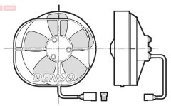 DENSO DEA09204 — Ventilator habitaclu