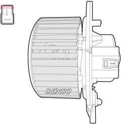 DENSO DEA12004 — Моторчик печки