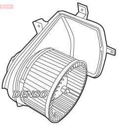 DENSO DEA32001 — Ventilator habitaclu