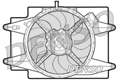 DENSO DER01001 — Вентилятор радиатора