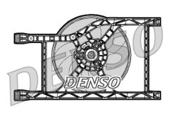 DENSO DER09047 — Вентилятор радиатора