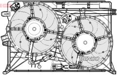 DENSO DER09075 — Вентилятор радиатора