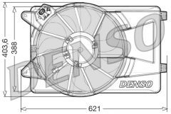 DENSO DER09306 — Вентилятор радиатора