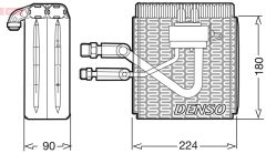 DENSO DEV09005 — Испаритель кондиционера