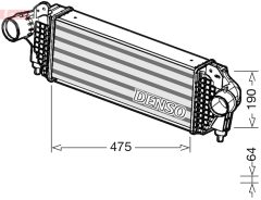 DENSO DIT01005 — Intercooler