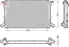 DENSO DRM02047 — Radiator răcire motor