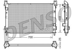 DENSO DRM06001 — Радиатор охлаждения