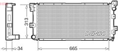 DENSO DRM06002 — Radiator răcire motor