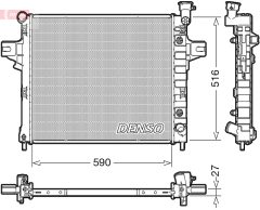 DENSO DRM06031 — Радиатор охлаждения