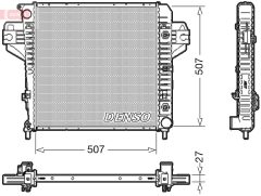 DENSO DRM06033 — Radiator răcire motor