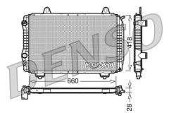 DENSO DRM09071 — Радиатор охлаждения