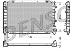 DENSO DRM10087 — Радиатор охлаждения