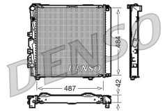 DENSO DRM17053 — Радиатор охлаждения