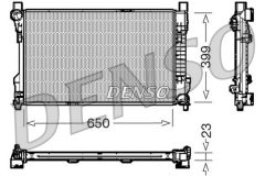 DENSO DRM17081 — Радиатор охлаждения