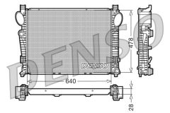 DENSO DRM17093 — Радиатор охлаждения