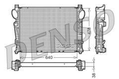 DENSO DRM17095 — Радиатор охлаждения