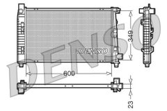 DENSO DRM17100 — Радиатор охлаждения