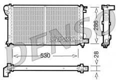 DENSO DRM21004 — Radiator răcire motor
