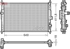 DENSO DRM21103 — Радиатор охлаждения