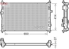 DENSO DRM21104 — Радиатор охлаждения