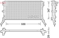 DENSO DRM23039 — Radiator răcire motor