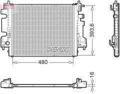 DENSO DRM23113 — Radiator răcire motor