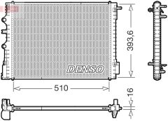 DENSO DRM23120 — Radiator răcire motor
