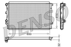 DENSO DRM32015 — Radiator răcire motor