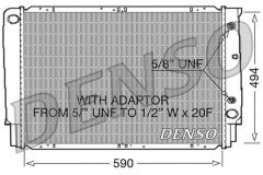 DENSO DRM33054 — Radiator răcire motor