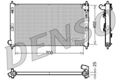 DENSO DRM45032 — Radiator răcire motor